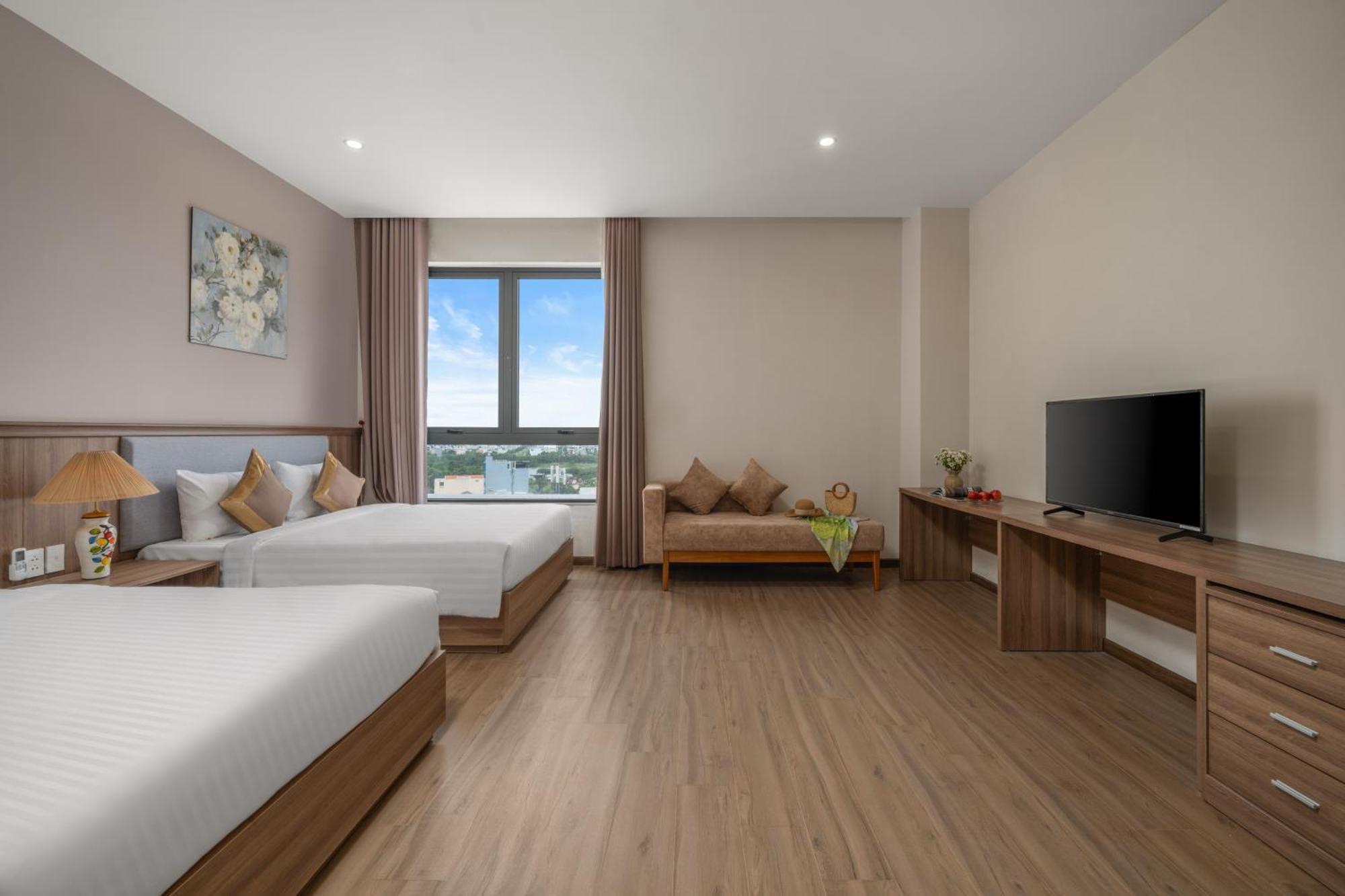Atp Galaxy Hotel & Apartment Danang Kültér fotó